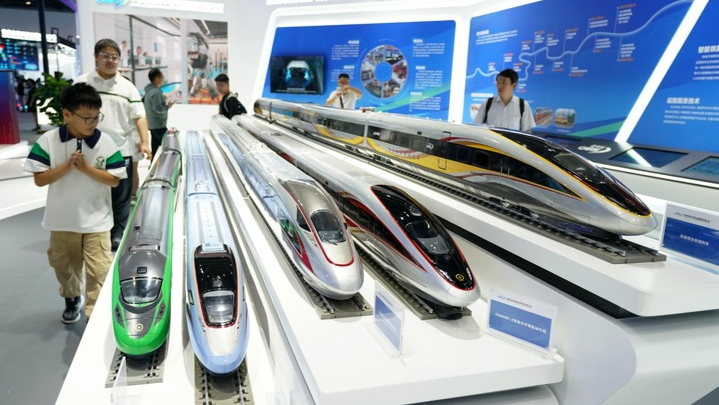Chine : exposition de haute technologie à Beijing