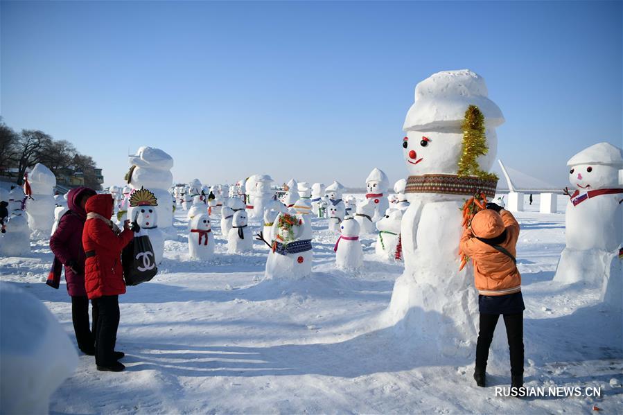 2019 снеговиков в Харбине